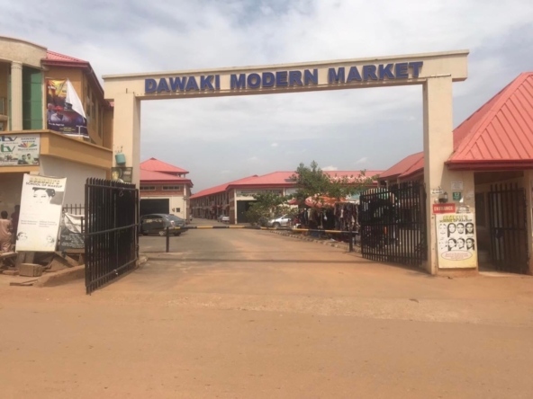 Dawaki Modern Market Entrance
